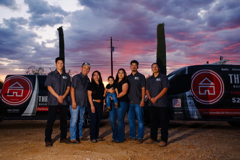 The Torres Build and Renovation team Tucson
